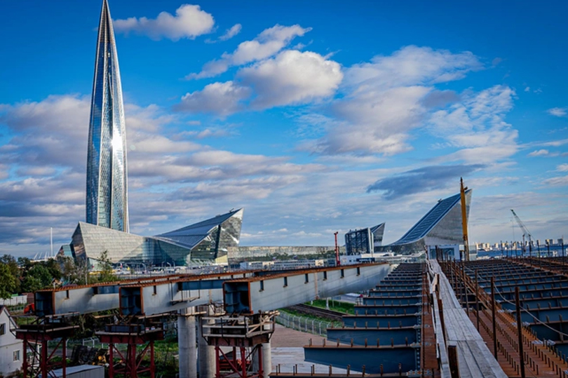 ГК «МастерСтрой» участвует в строительстве магистрали в районе «Лахта Центра»